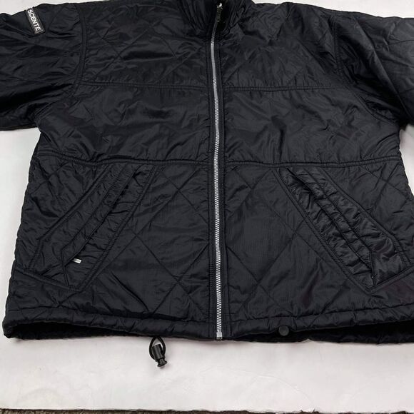 Descente Men's PADDED Jackets Size M Black puffer - Picture 9 of 16